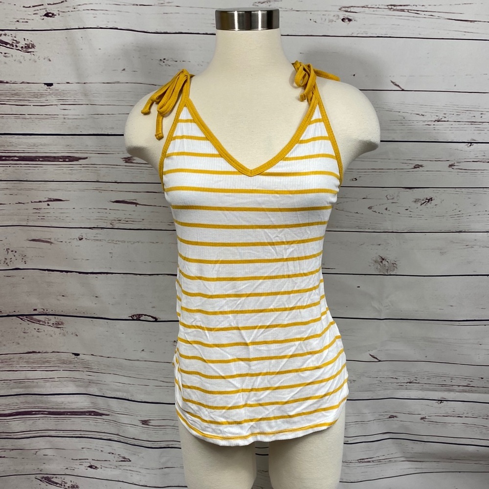 Universal Thread Mustard Stripe Tank